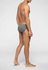 Slip Mini in Cotone elasticizzato 4Seasons - Grigio Scuro Melange - 4020 grigio melange scuro | Perofil