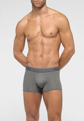 Boxer Push Up in Cotone elasticizzato 4Seasons - Grigio Scuro Melange - 4020 grigio melange scuro | Perofil