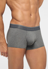 Boxer Push Up in Cotone elasticizzato 4Seasons - Grigio Scuro Melange - 4020 grigio melange scuro | Perofil