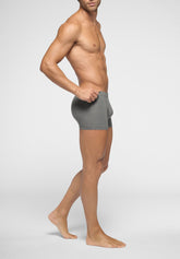 Boxer Parigamba in Cotone elasticizzato 4Seasons - Grigio Scuro Melange - 4020 grigio melange scuro | Perofil