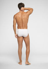 Slip Mini in Cotone elasticizzato Match Bipack - Bianco - 0020 bianco | Perofil