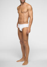 Slip Mini in Cotone elasticizzato Match Bipack - Bianco - 0020 bianco | Perofil