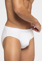 Slip Mini in Cotone elasticizzato Match Bipack - Bianco - 0020 bianco | Perofil