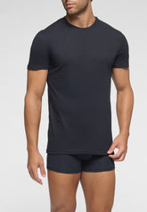 Maglia Girocollo in Cotone Pima Bipack - Blu - 0023 blu | Perofil