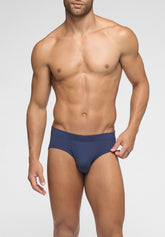4Sport Recycled Technical Stretch Fabric Briefs Outdoor - Blue - 0023 blu | Perofil