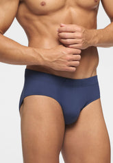 4Sport Recycled Technical Stretch Fabric Briefs Outdoor - Blue - 0023 blu | Perofil