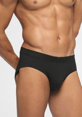 Slip in Modal e Cotone Elasticizzato 4Sport Indoor - Nero - 0031 nero | Perofil
