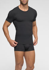 T-shirt in Tessuto Tecnico Elasticizzato Riciclato 4Sport Outdoor - Nero - 0031 nero | Perofil