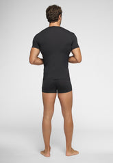 T-shirt in Tessuto Tecnico Elasticizzato Riciclato 4Sport Outdoor - Nero - 0031 nero | Perofil