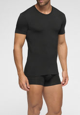 T-shirt in Modal e Cotone Elasticizzato 4Sport Indoor - Nero - 0031 nero | Perofil