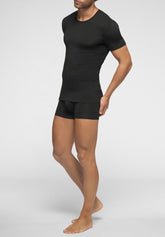 T-shirt in Modal e Cotone Elasticizzato 4Sport Indoor - Nero - 0031 nero | Perofil