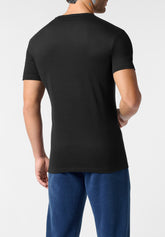 Maglietta Girocollo in Caldo Cotone Warm Fashion - Nero - 0031 nero | Perofil