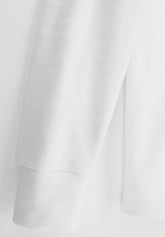 Maglia Manica Lunga Girocollo in Caldo Cotone Warm Fashion - Bianco - 0020 bianco | Perofil