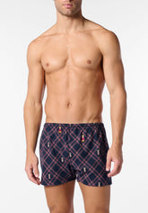 Boxer in Popeline di Cotone Fantasy Gange Bipack - Fantasia Orsetto - S257 stampa teddy | Perofil