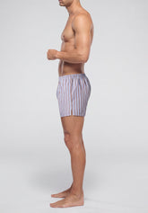 Boxer in Popeline di Cotone Gange Colors Bipack - Fantasia Righe e Pois - 2144 riga/pois | Perofil
