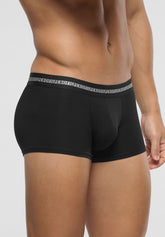Boxer Shorts in Stretch Cotton Match Bipack - Black - 0031 nero | Perofil
