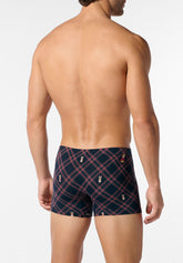 Boxer Briefs in Stretch Cotton Fantasy - Teddy Bear Print - S257 stampa teddy | Perofil