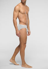 Slip Mini in Modal Elasticizzato X-Touch - Ghiaccio Melange - 1579 ghiaccio melange | Perofil