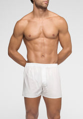Boxer Poplin Bipack Gange - White - 0020 bianco | Perofil