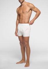 Boxer Poplin Bipack Gange - White - 0020 bianco | Perofil