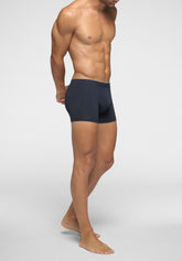 Athletic Boxer Elasticized Cotton Match Bipack - Blue - 0023 blu | Perofil