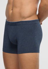 Athletic Boxer Elasticized Cotton Match Bipack - Jeans Mélange - 1580 jeans melange | Perofil