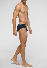 Medium Briefs Elasticized Cotton Match Bipack - Blue - 0023 blu | Perofil