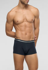 Boxer Parigamba in Cotone Elasticizzato Logo Match Bipack - Blu - 0023 blu | Perofil