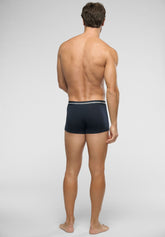 Boxer Parigamba in Cotone Elasticizzato Logo Match Bipack - Blu - 0023 blu | Perofil