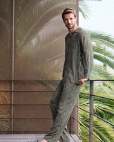 Bermuda in Tessuto Tecnico Antipiega - Verde Vegetale - 2128 vegetale | Perofil