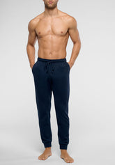 Long Winter Cotton Trousers Heritage - Blue - 0023 blu | Perofil