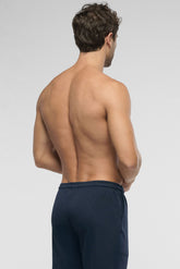 Long Winter Cotton Trousers Heritage - Blue - 0023 blu | Perofil