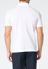 Polo senza bottoni in Filo di Scozia Piquet - Bianco - 0020 bianco | Perofil