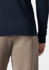 Maglia Manica Lunga Dolcevita in Microcotton Warm Fashion - Blu - 0575 blu | Perofil