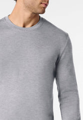 Maglia Manica Lunga in Cotone Invernale Serie Heritage - Grigio Melange - 0041 grigio melange | Perofil