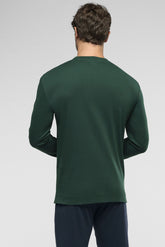 Long Sleeve Winter Cotton Shirt Heritage - Green - 0402 verde | Perofil