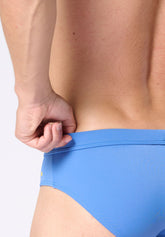 Slip Mare in Tinta Unita Stretch Colors - Oceano - 2039 oceano | Perofil