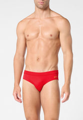 Slip Mare in Tinta Unita Stretch Colors - Rosso - 5000 rosso | Perofil