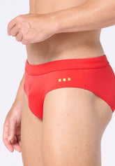 Slip Mare in Tinta Unita Stretch Colors - Rosso - 5000 rosso | Perofil