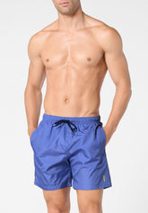 Boxer Mare Colors in Tessuto Tecnico - Denim - 2080 denim | Perofil