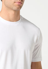 T-shirt in Jersey di Cotone - Bianco - 0020 bianco | Perofil