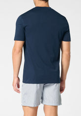 T-shirt in Jersey di Cotone - Blu - 0023 blu | Perofil