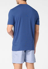 T-shirt in Jersey di Cotone - Denim - 2080 denim | Perofil