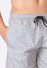 Boxer Mare in Tessuto Tecnico Stampato - Fantasia Liberty - S905 stampa liberty | Perofil