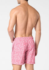 Boxer Mare in Tessuto Tecnico Stampato - Fantasia Cashmere - S909 stampa cashmere | Perofil