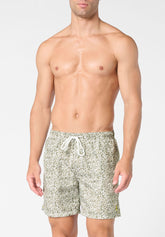 Boxer Mare in Tessuto Tecnico Stampato - Fantasia Blossom - S914 stampa blossom | Perofil