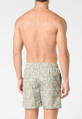 Boxer Mare in Tessuto Tecnico Stampato - Fantasia Blossom - S914 stampa blossom | Perofil