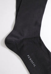 Calza Lunga in Filo di Scozia - Antracite - C003 antracite | Perofil