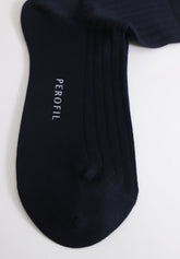 Calza Corta in Cotone Makò Comfort - Blu - C008 blu | Perofil