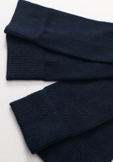 Calze Corte a Coste in Cotone Elasticizzato Rib Cotton Colors Bipack - Nero - C004 nero | Perofil